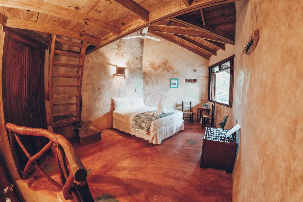 Posezení v ubytování Altos de Caño Hondo