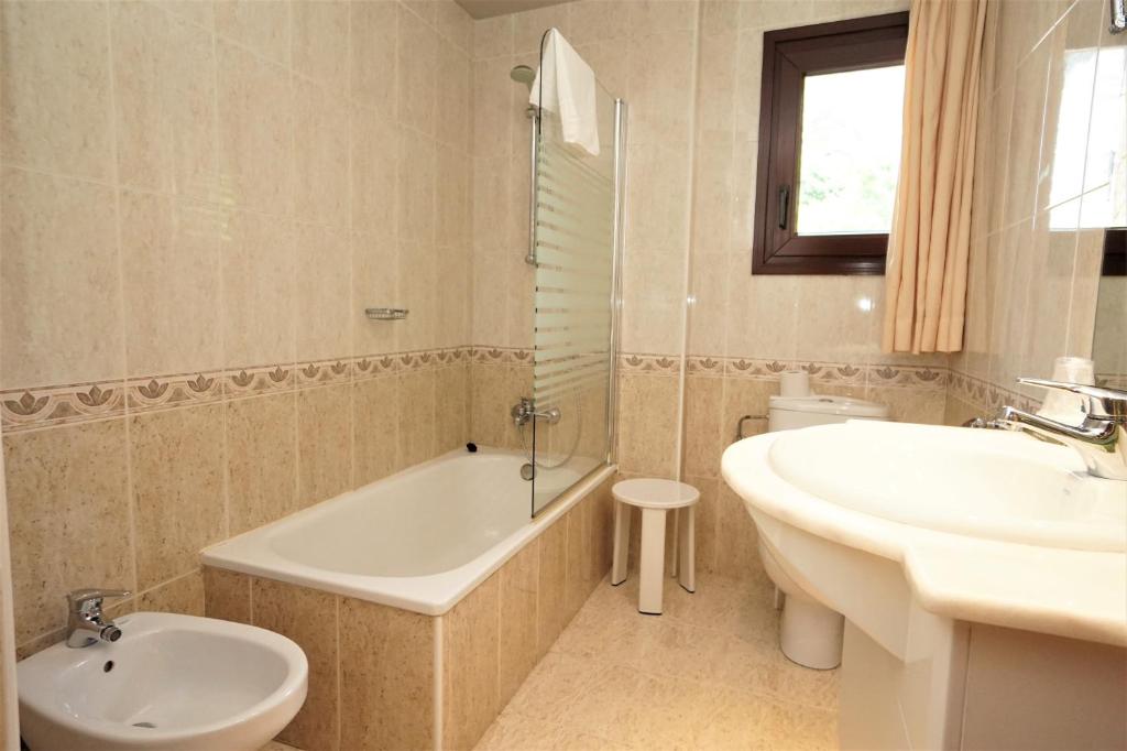 Koupelna v ubytování Hotel & SPA Niunit