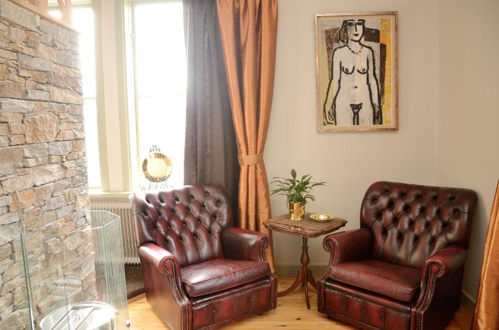 Posezení v ubytování Skultuna Hotell & Konferens