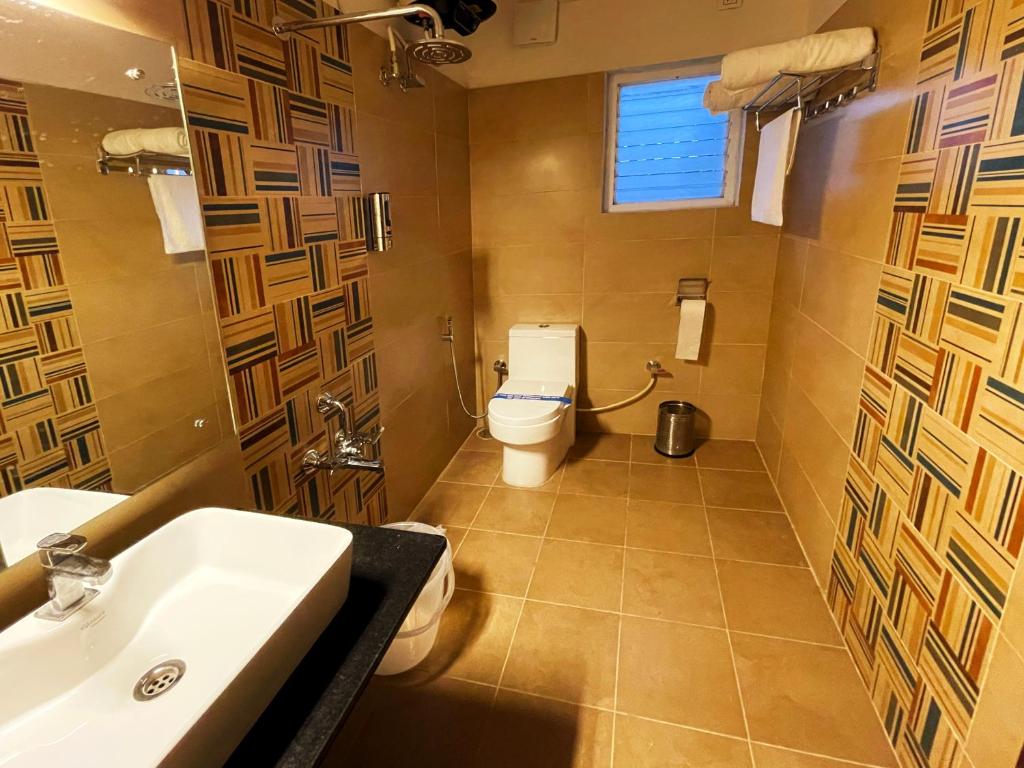 Koupelna v ubytování Eiffel Suites - Kammanahalli