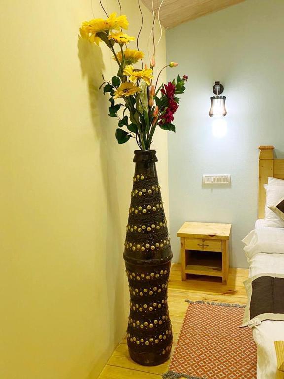 Postel nebo postele na pokoji v ubytování Agonda Serenity Beach Villa