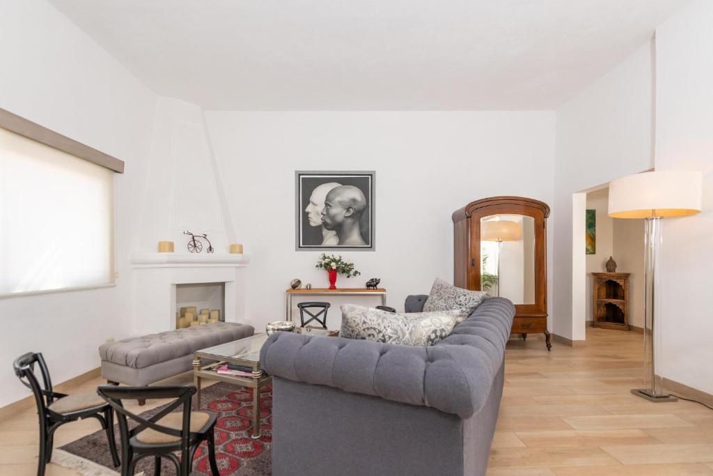 Posezení v ubytování Casa De La O