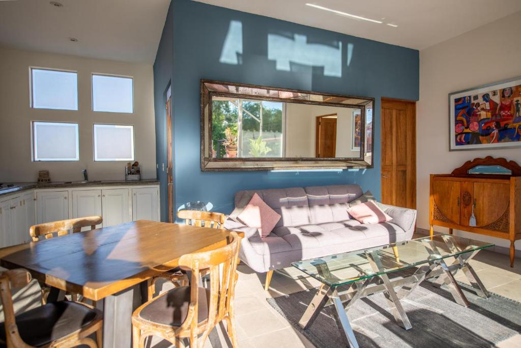 Posezení v ubytování Casa De La O