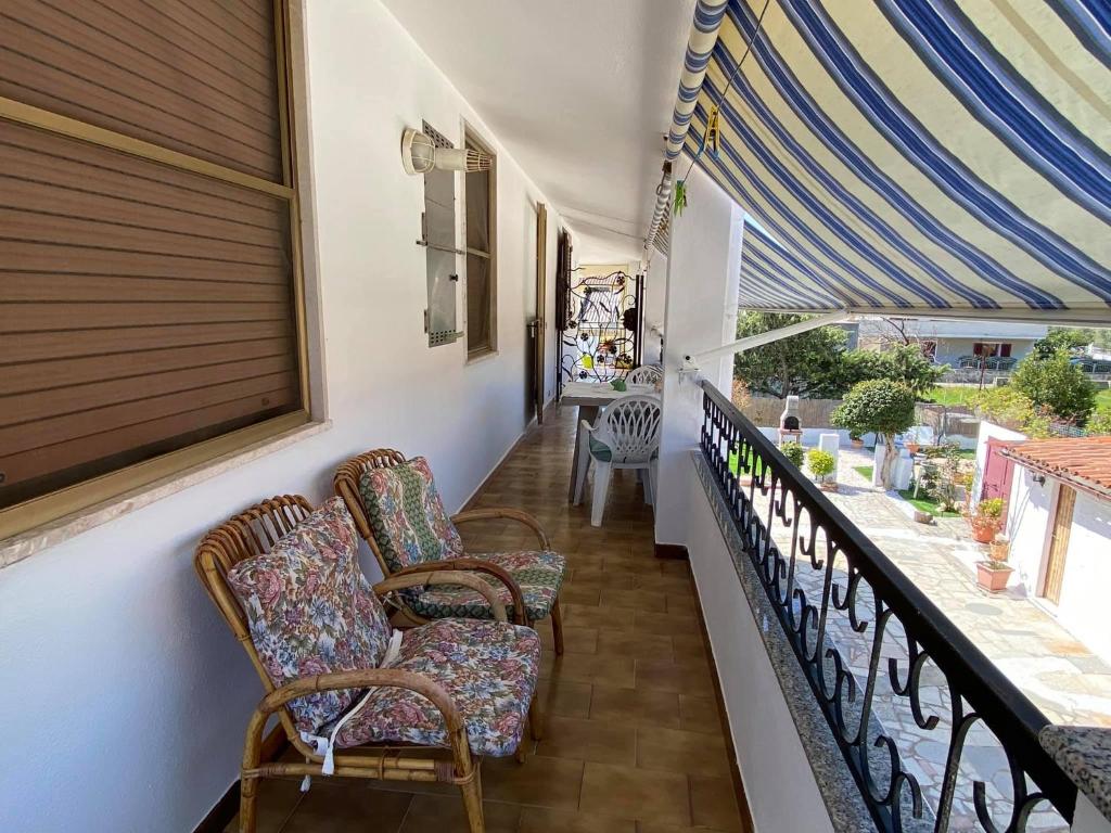 Balkon lub taras w obiekcie Le case di Helga