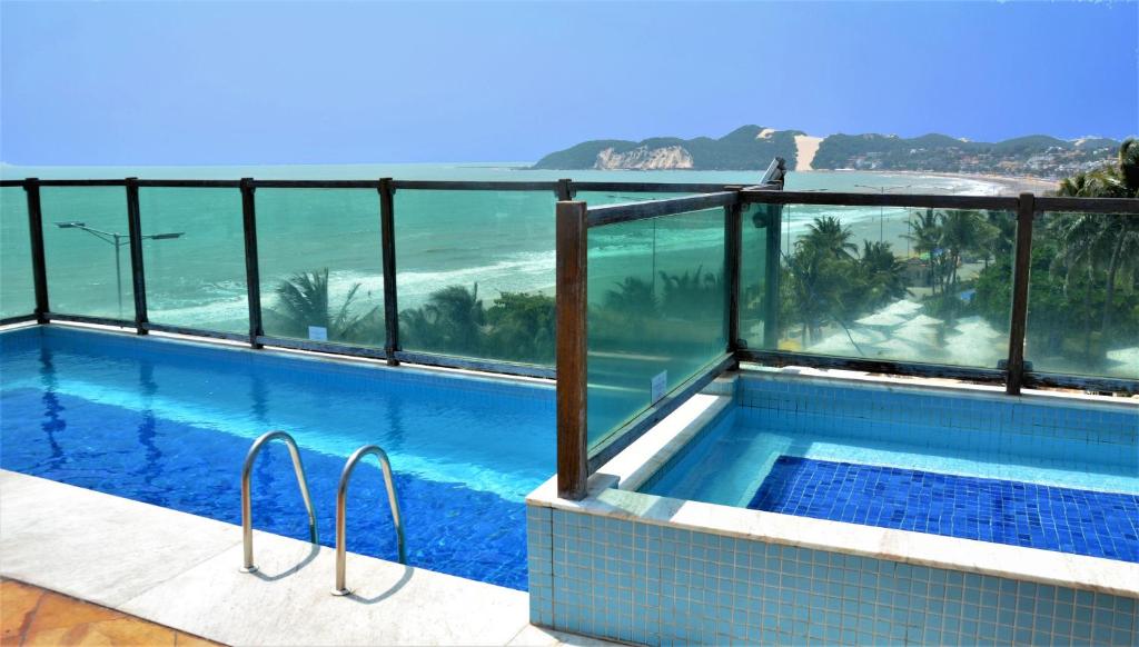  Apto super luxo - Frente praia - Araça flat a Beira mar