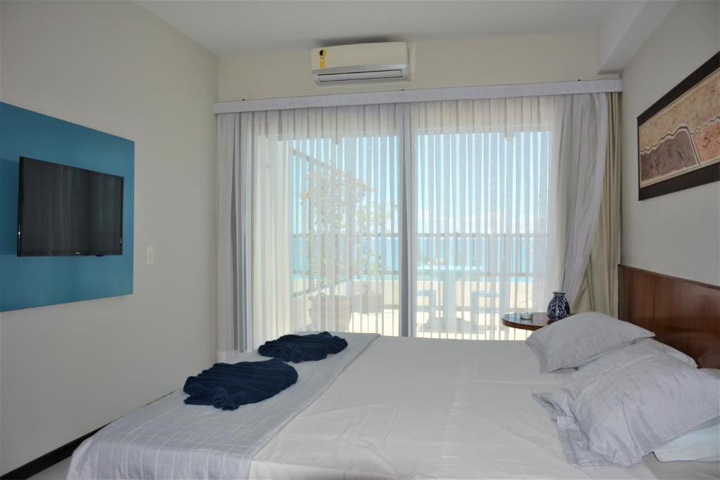  Apto super luxo - Frente praia - Araça flat a Beira mar