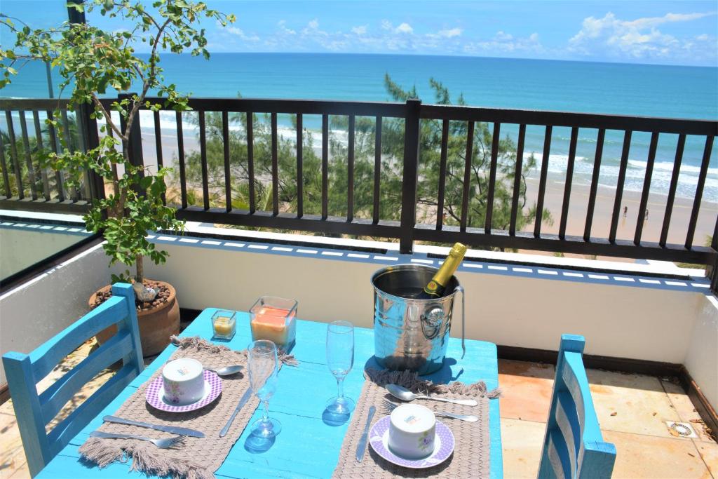  Apto super luxo - Frente praia - Araça flat a Beira mar