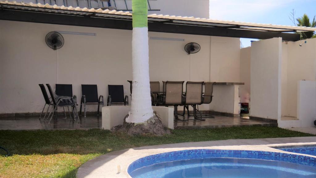 Casa San Blas a pie de playa Borrego