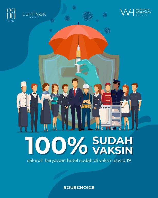 Hosté ubytování Luminor Hotel Airport Sidoarjo By WH , Best Choice and Strategic Location with a Rooftop area in Town
