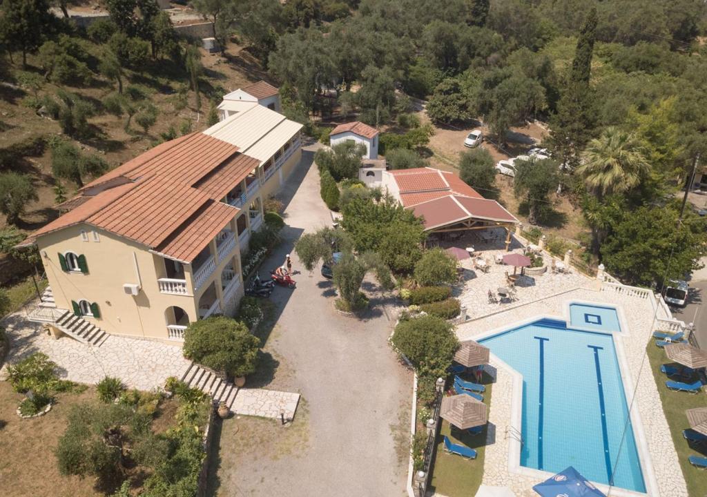 The swimming pool at or close to Villa Papoulas