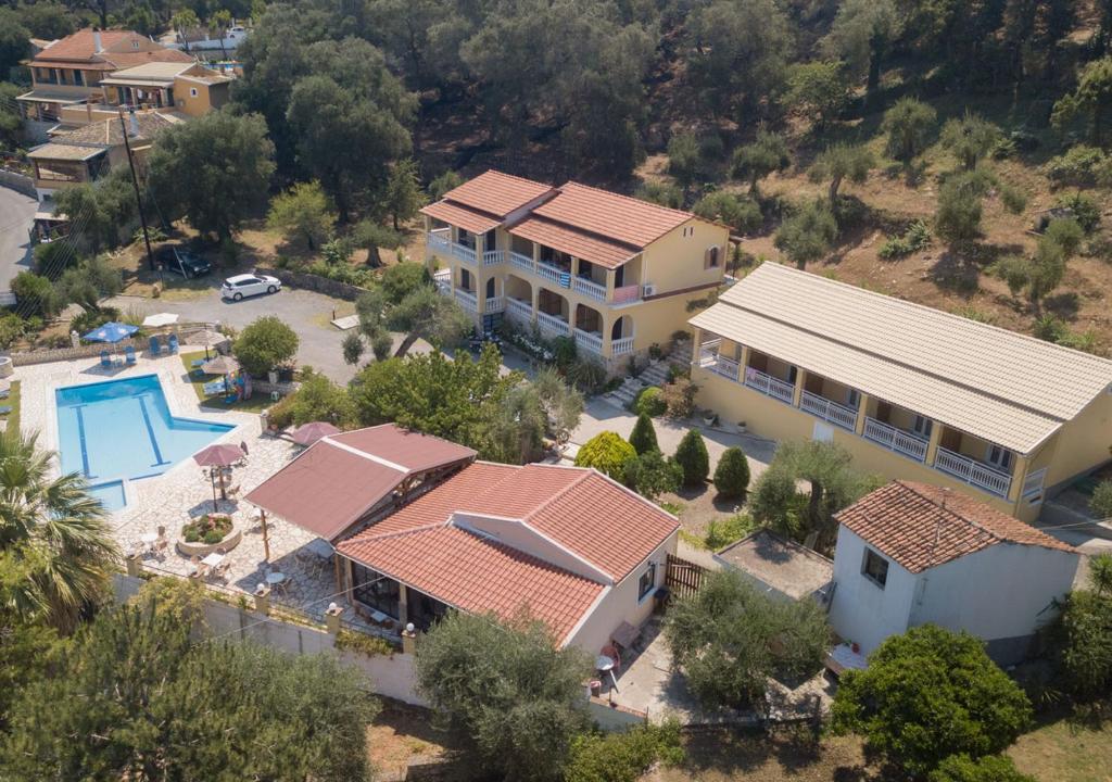 The swimming pool at or close to Villa Papoulas