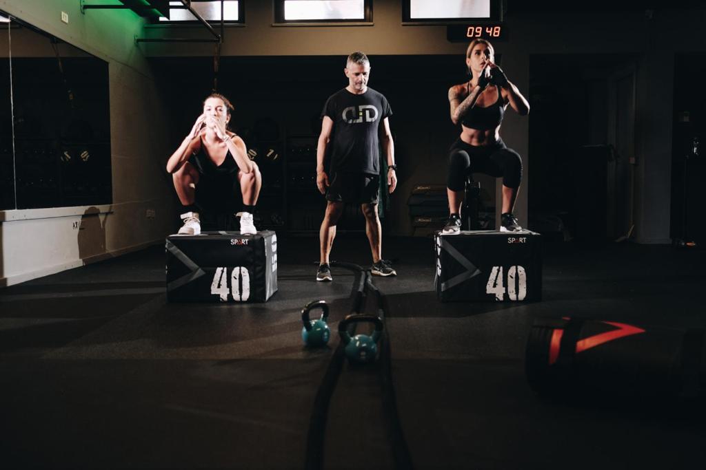 Fitness centrum a/nebo fitness zařízení v ubytování Dido