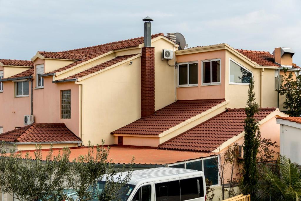 Budova, v ktorej sa apartmán nachádza