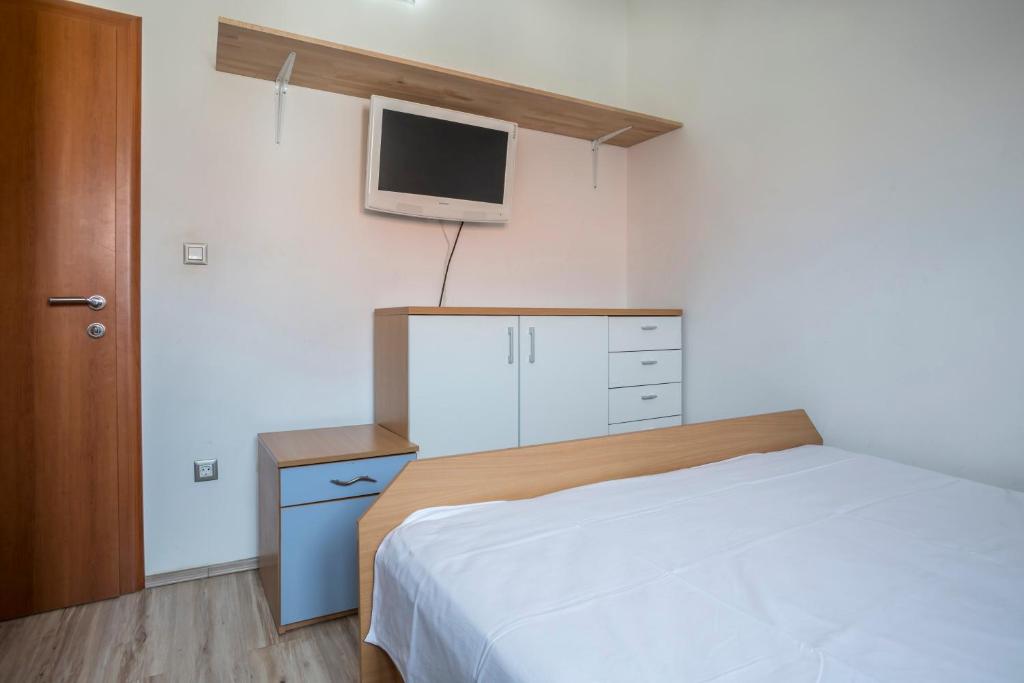 Posteľ alebo postele v izbe v ubytovaní Apartment Alduk