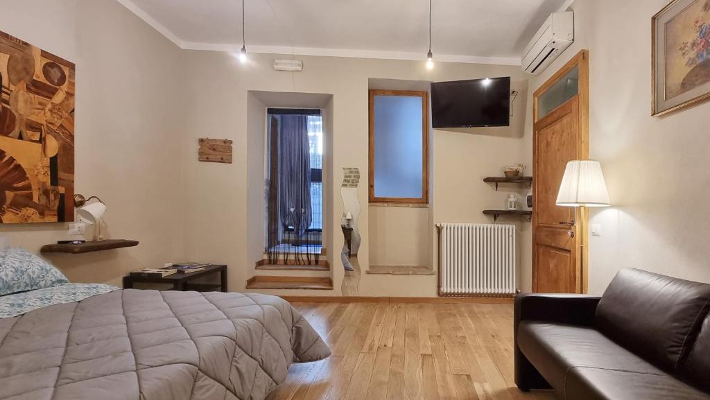 Posezení v ubytování Residenza dei Longobardi Affittacamere
