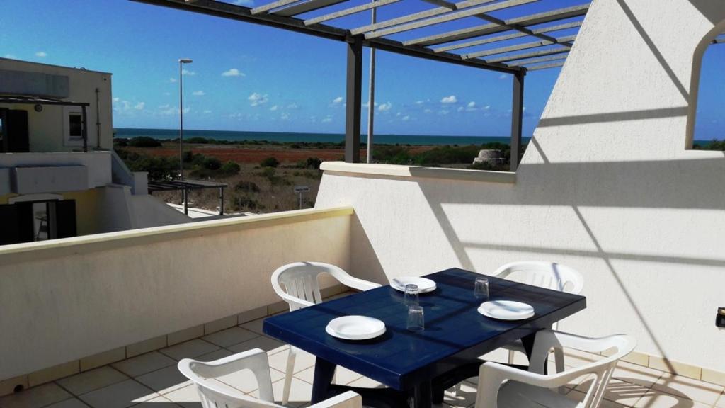 Balkón nebo terasa v ubytování I tulipani di Torre Pali