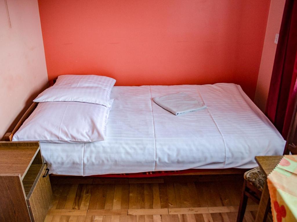 Postel nebo postele na pokoji v ubytování Zajazd Zacisze