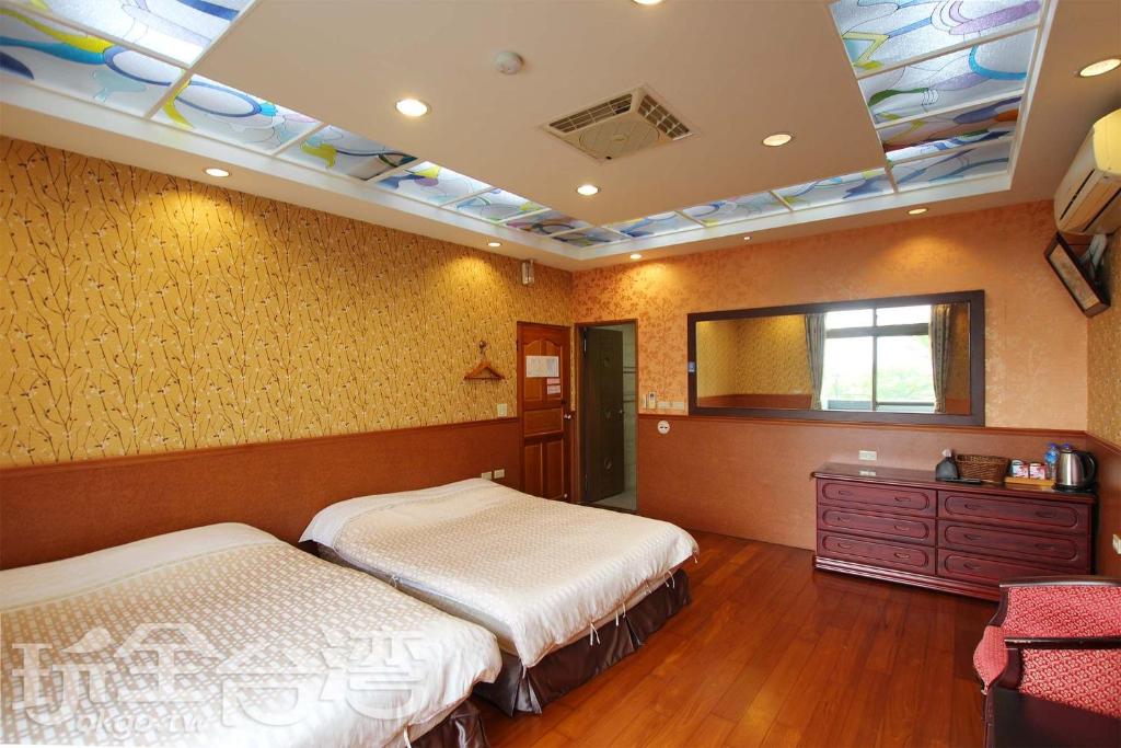 Pingguo De Jia Du Jia Homestay - Pièce Quadruple Avec Vue Sur La Montagne