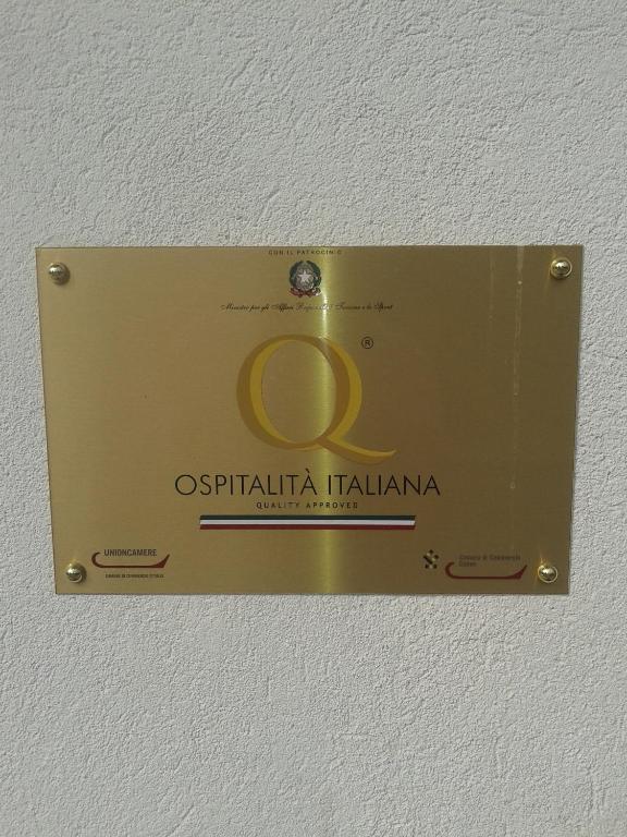 Certifikát, hodnocení, plakát nebo jiný dokument vystavený v ubytování Agriturismo Ai Piacentini