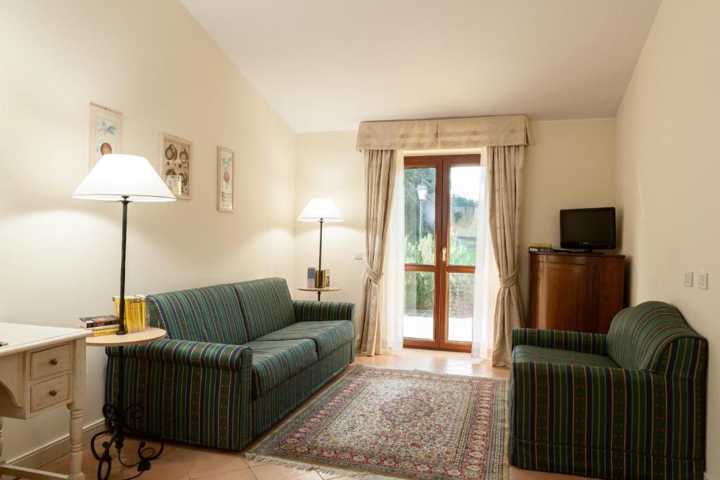 Posezení v ubytování Hotel Selva Candida