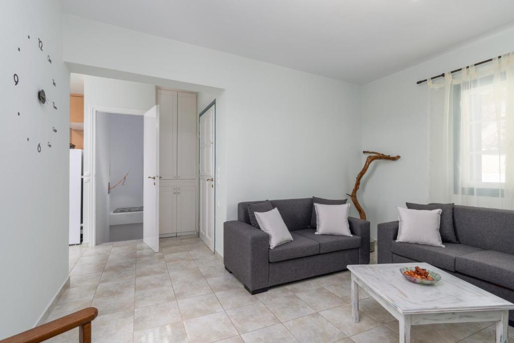 Posezení v ubytování Zanart maisonette II
