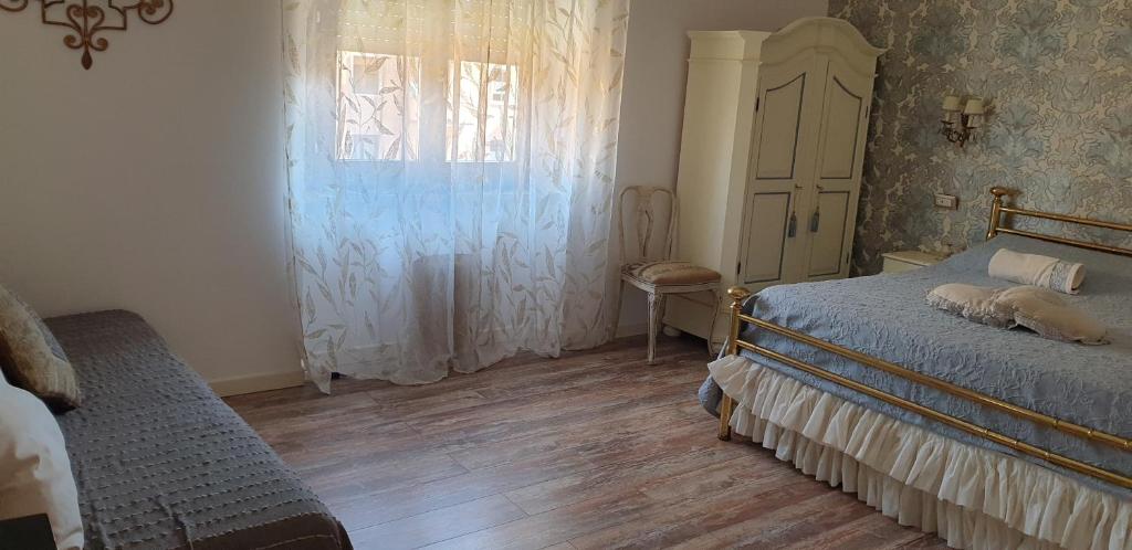 Postel nebo postele na pokoji v ubytování Romeo & Juliet Non-Hotel