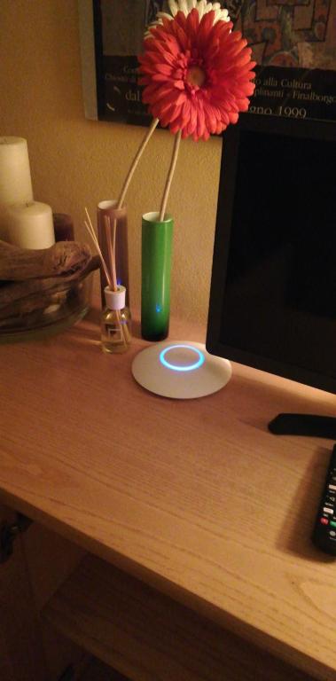 Televízia a/alebo spoločenská miestnosť v ubytovaní Ariadimare guest house