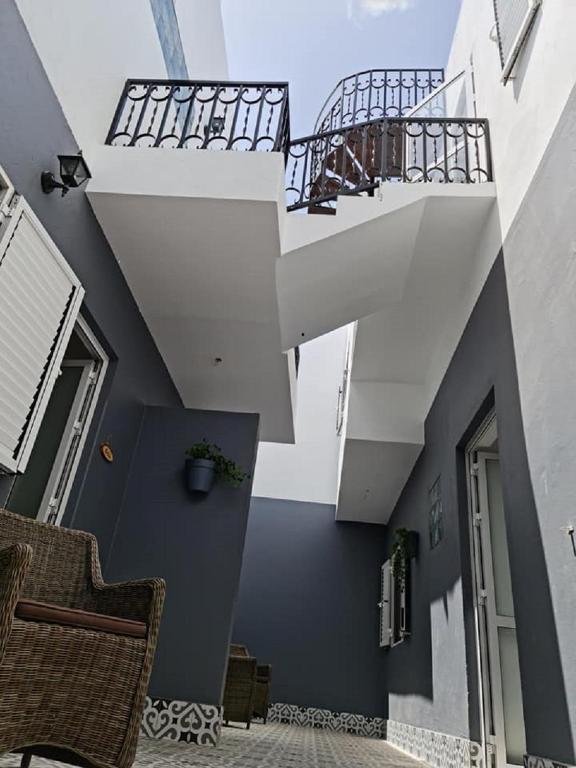 Balkón nebo terasa v ubytování Deluxe B&B "Casa Alegria", Tarrafal