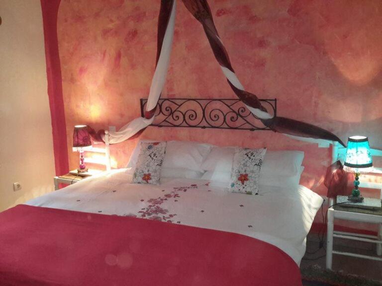 Postel nebo postele na pokoji v ubytování Casa Joya