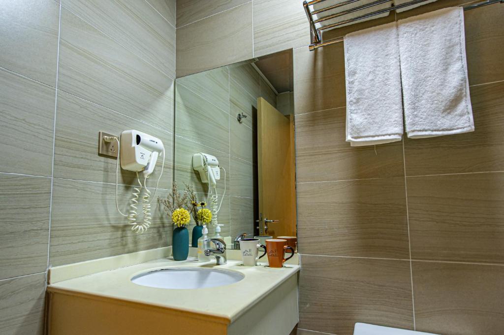 Shanghai JOYFUL YARD Hotel-Free shuttle bus from Pudong Airport and Disneylan - Deluxe Zweibettzimmer