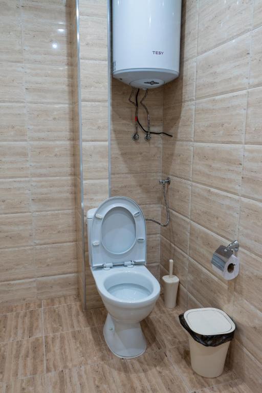 Koupelna v ubytování Стаи за гости ValenDa