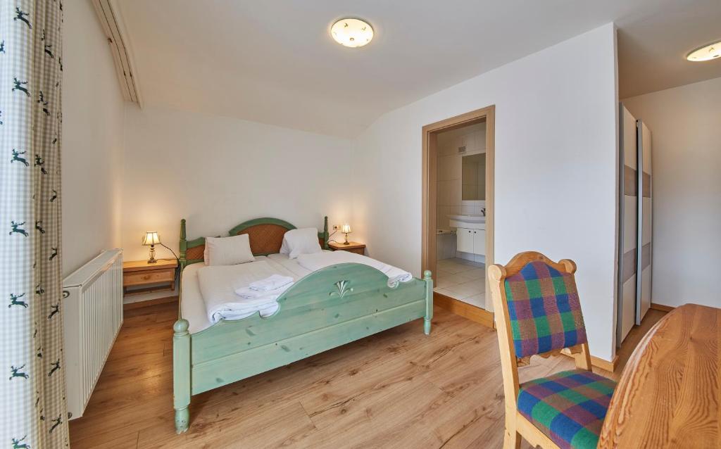 Postel nebo postele na pokoji v ubytování TownHouse Appartements