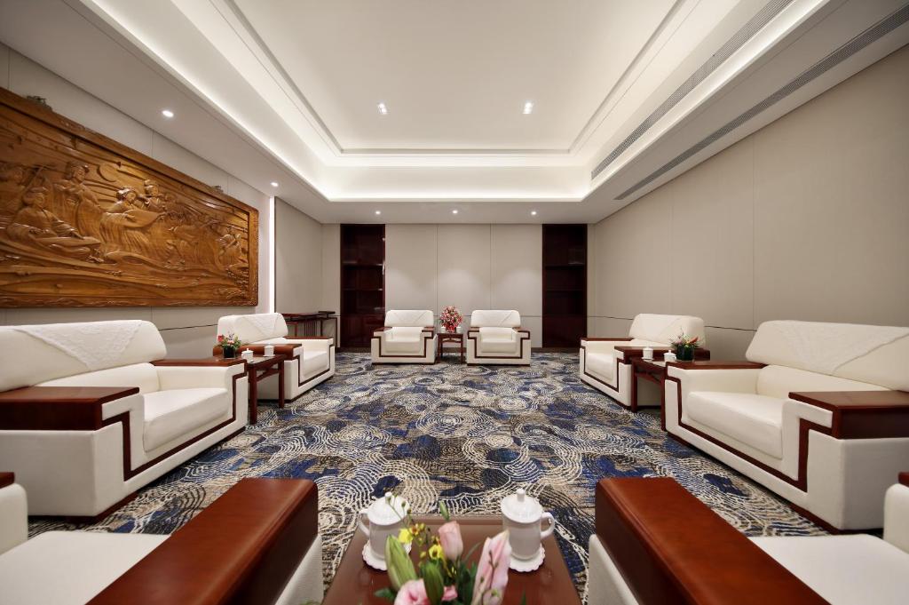 Posezení v ubytování Asia International Hotel Guangdong