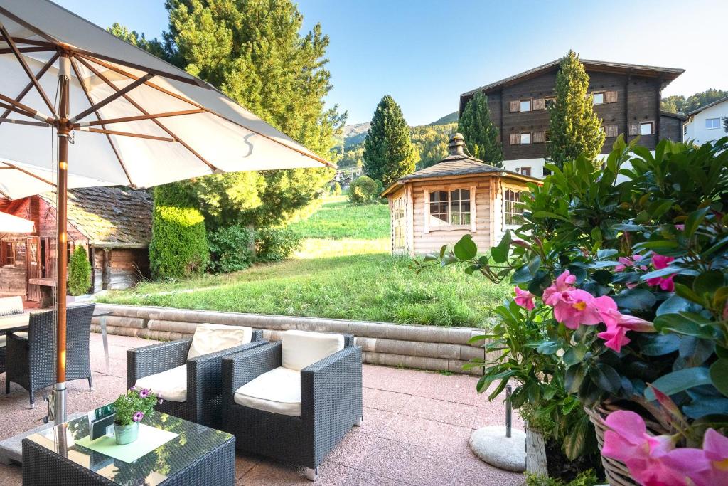 Zahrada ubytování Hotel Alpenhof