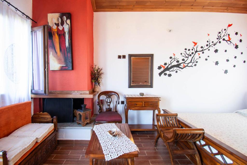 Posedenie v ubytovaní Traditional Guesthouse 4 Epoches