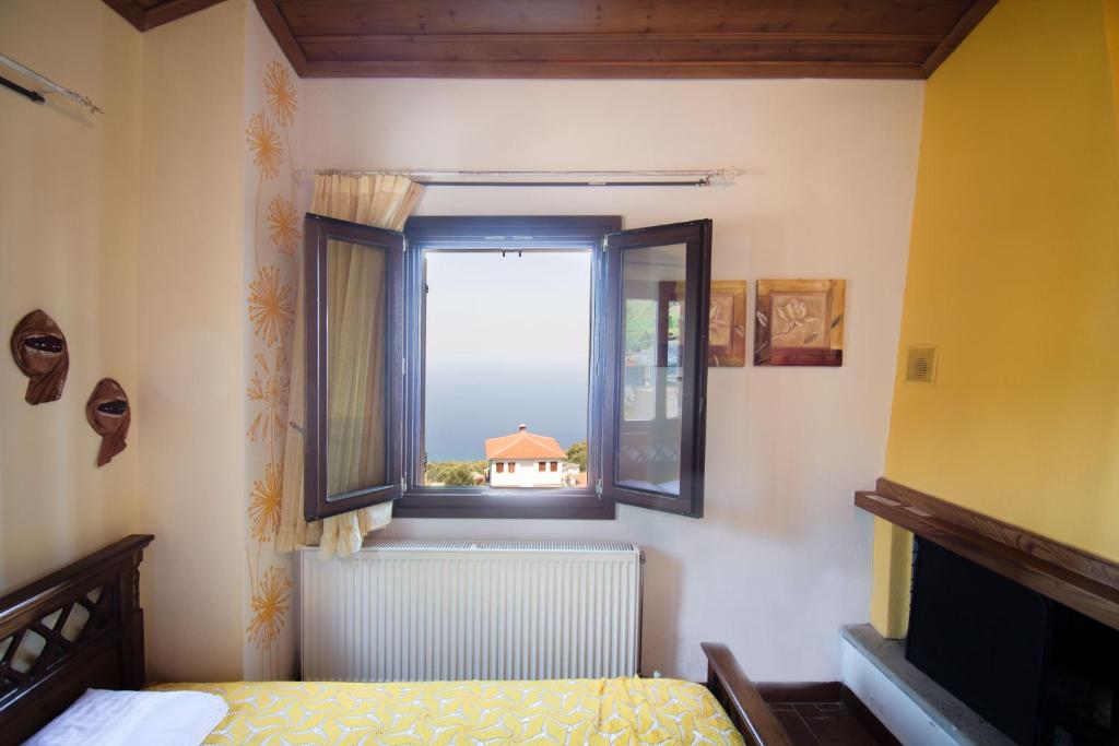 Posteľ alebo postele v izbe v ubytovaní Traditional Guesthouse 4 Epoches