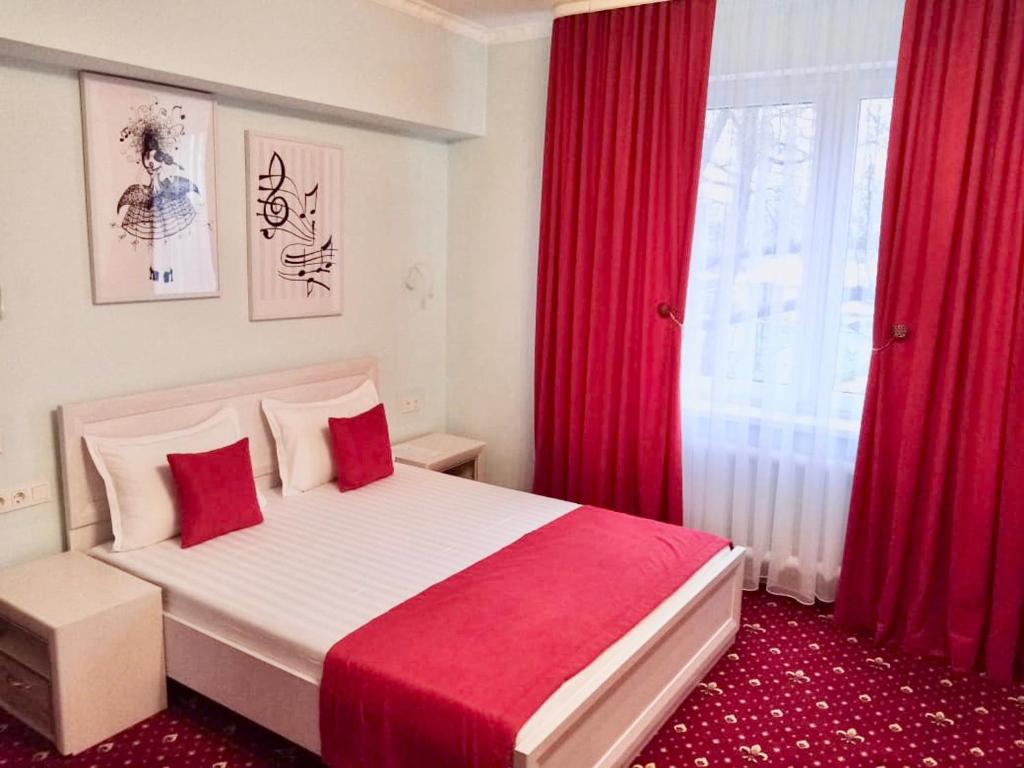 Кровать или кровати в номере DAISEZ hotel