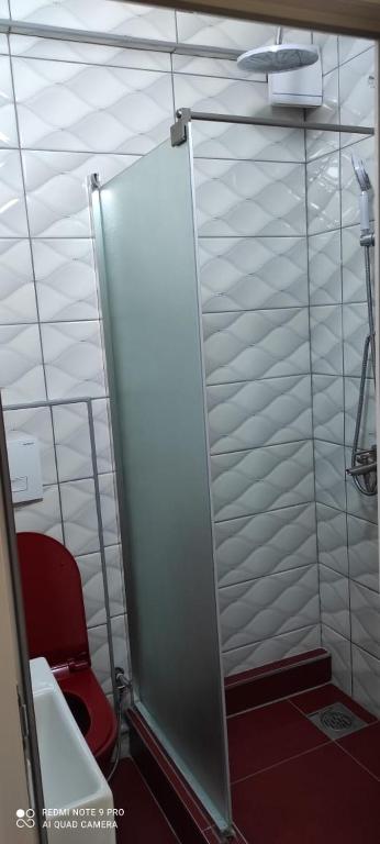 Koupelna v ubytování Hotel Heimli