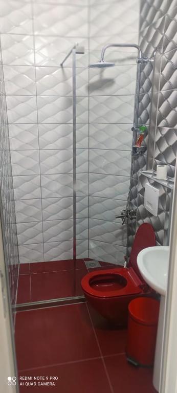 Koupelna v ubytování Hotel Heimli