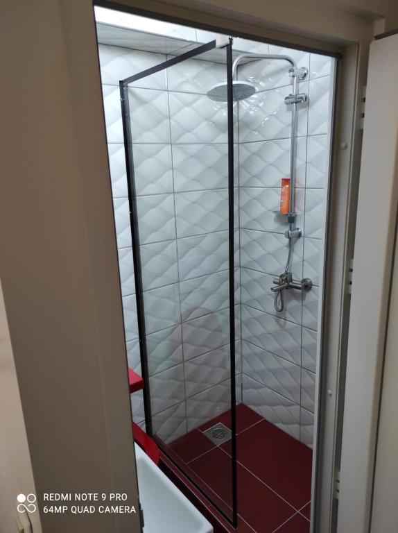 Koupelna v ubytování Hotel Heimli