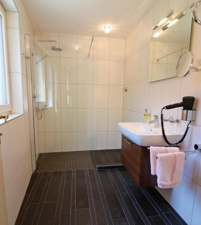 Kúpeľňa v ubytovaní Aparthotel Krösbacher