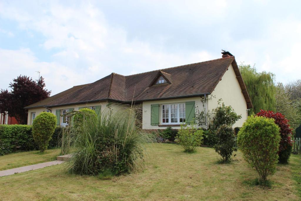 Zahrada ubytování Chambres d'Ault