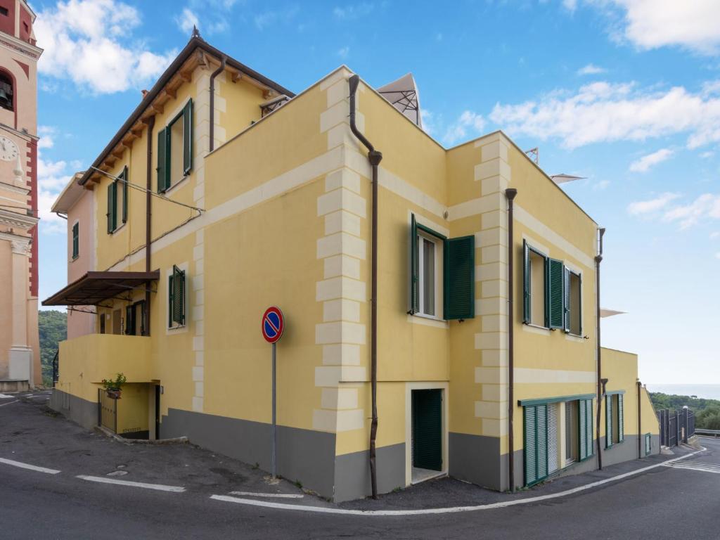 Budynek, w którym mieści się apartament