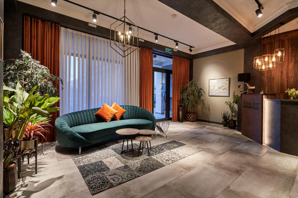 Posezení v ubytování Hotel City