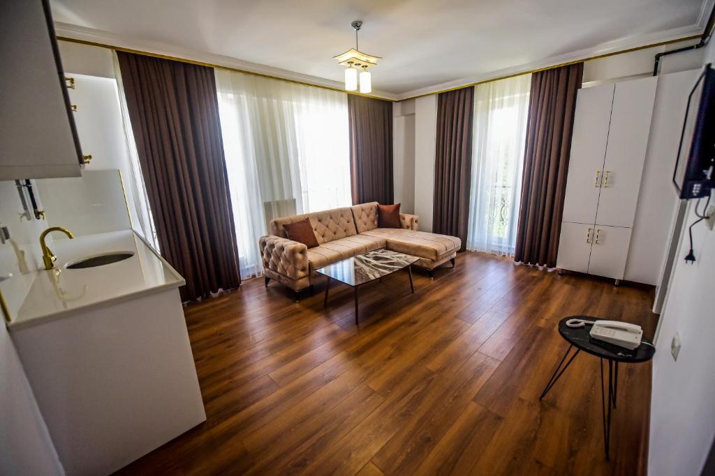 Posezení v ubytování Rosa Therapy Butik Otel