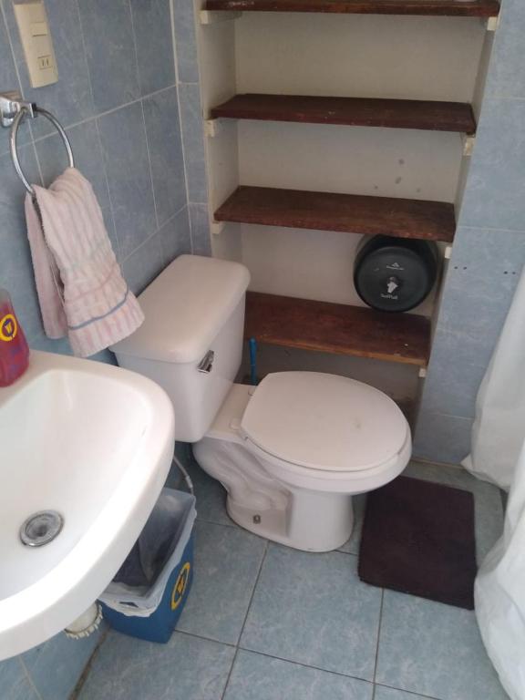 Koupelna v ubytování Hostal don Felipe