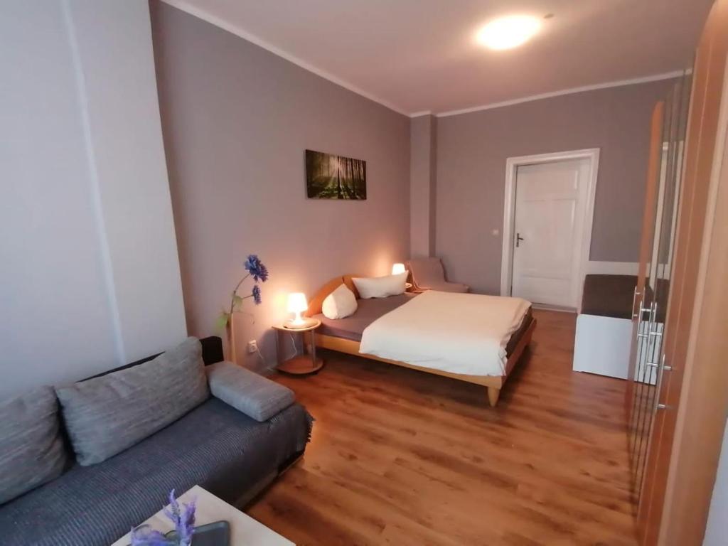 Posezení v ubytování Hotel Villa Fröhlich