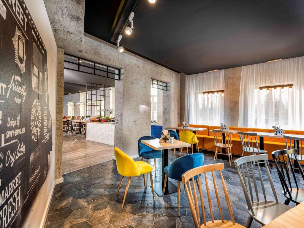 Posezení v ubytování ibis Styles Dresden Neustadt