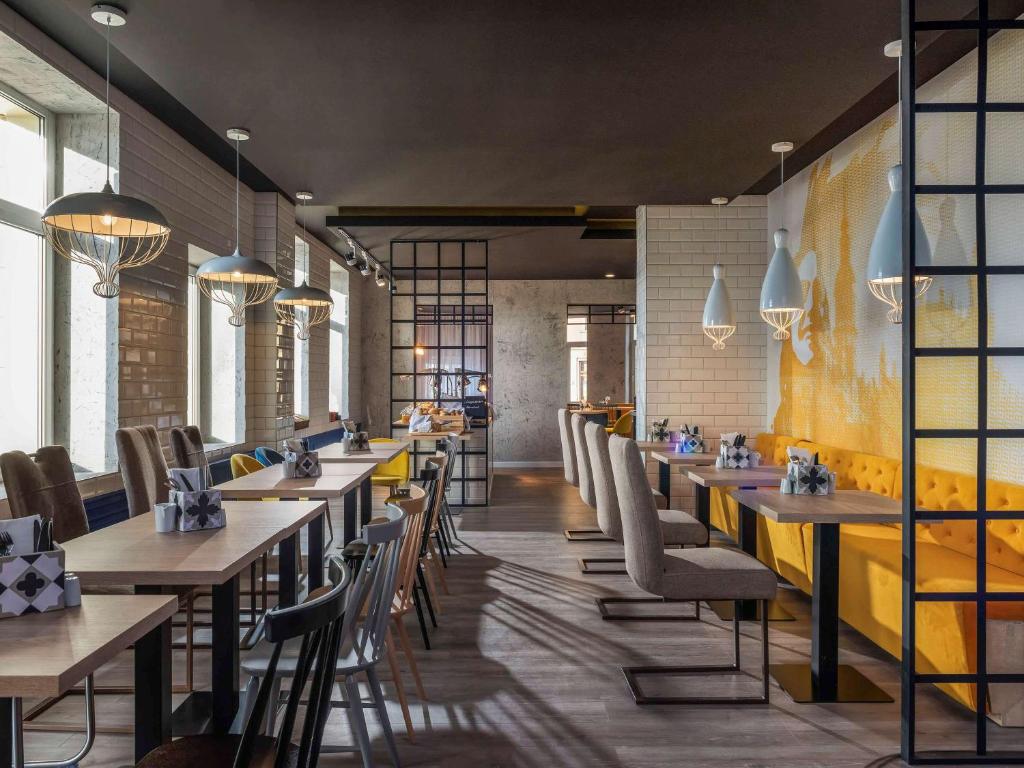 Posezení v ubytování ibis Styles Dresden Neustadt