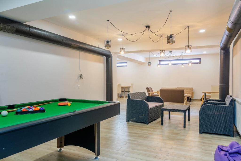 Posezení v ubytování Kokhta Plaza Boutique Hotel